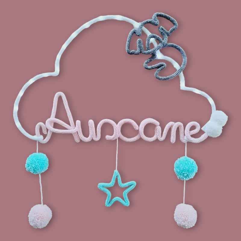 Tricotin Nuage - Pompons Animal + 1 étoile