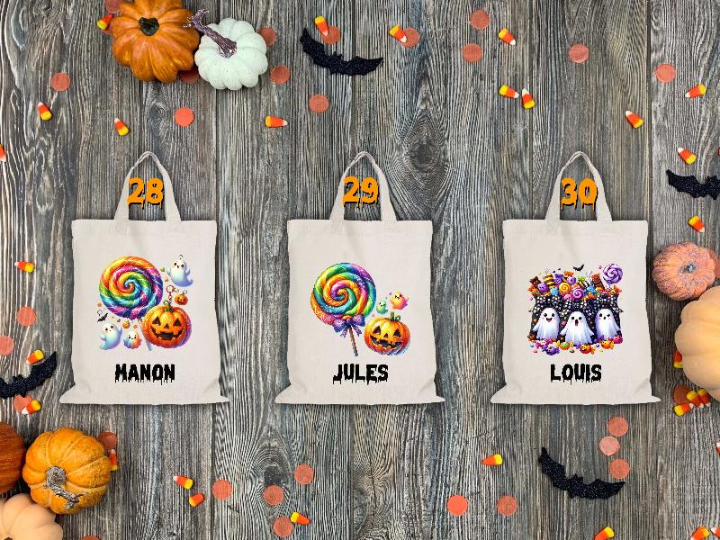 Sac à bonbon halloween