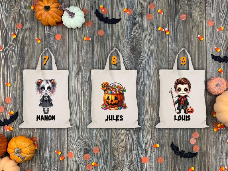 Sac à bonbon halloween