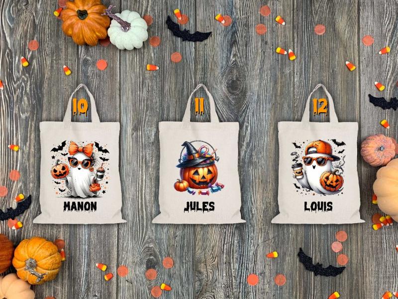 Sac à bonbon halloween