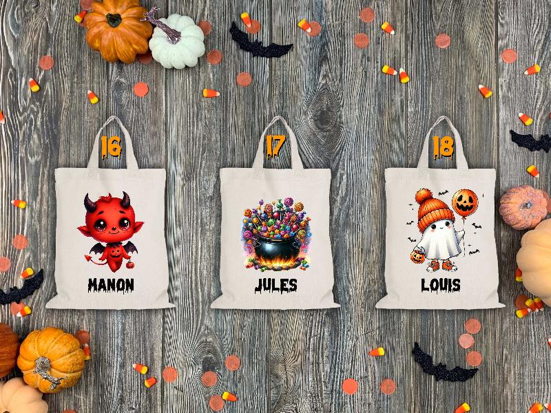 Sac à bonbon halloween
