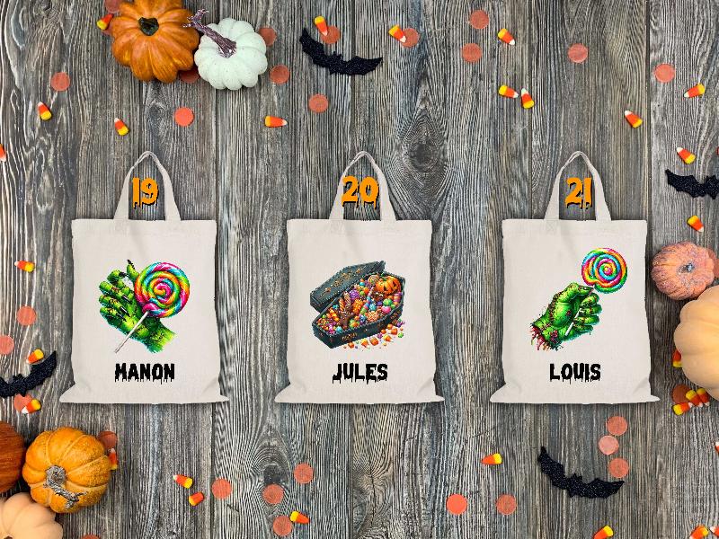 Sac à bonbon halloween