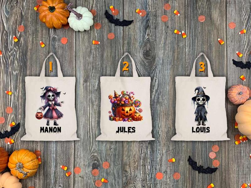 Sac à bonbon halloween