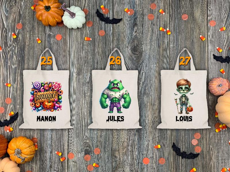 Sac à bonbon halloween
