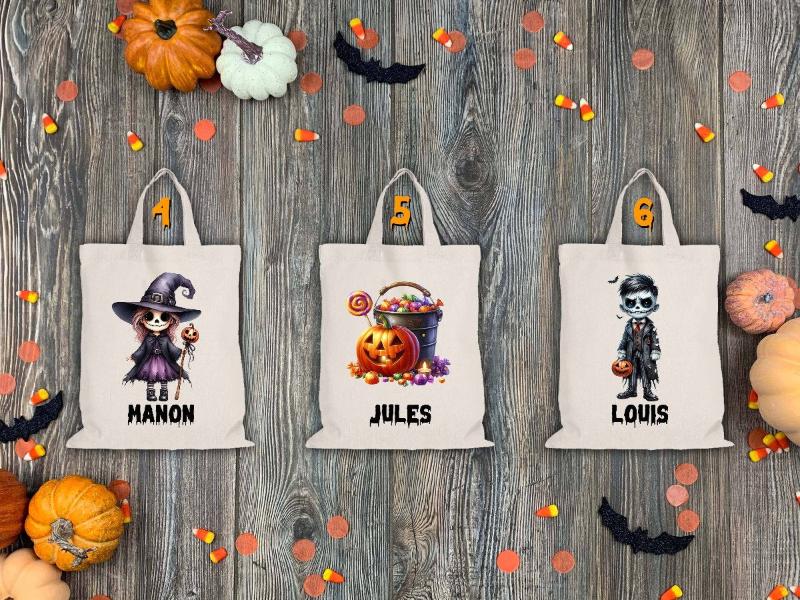 Sac à bonbon halloween