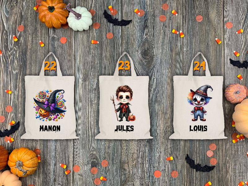 Sac à bonbon halloween