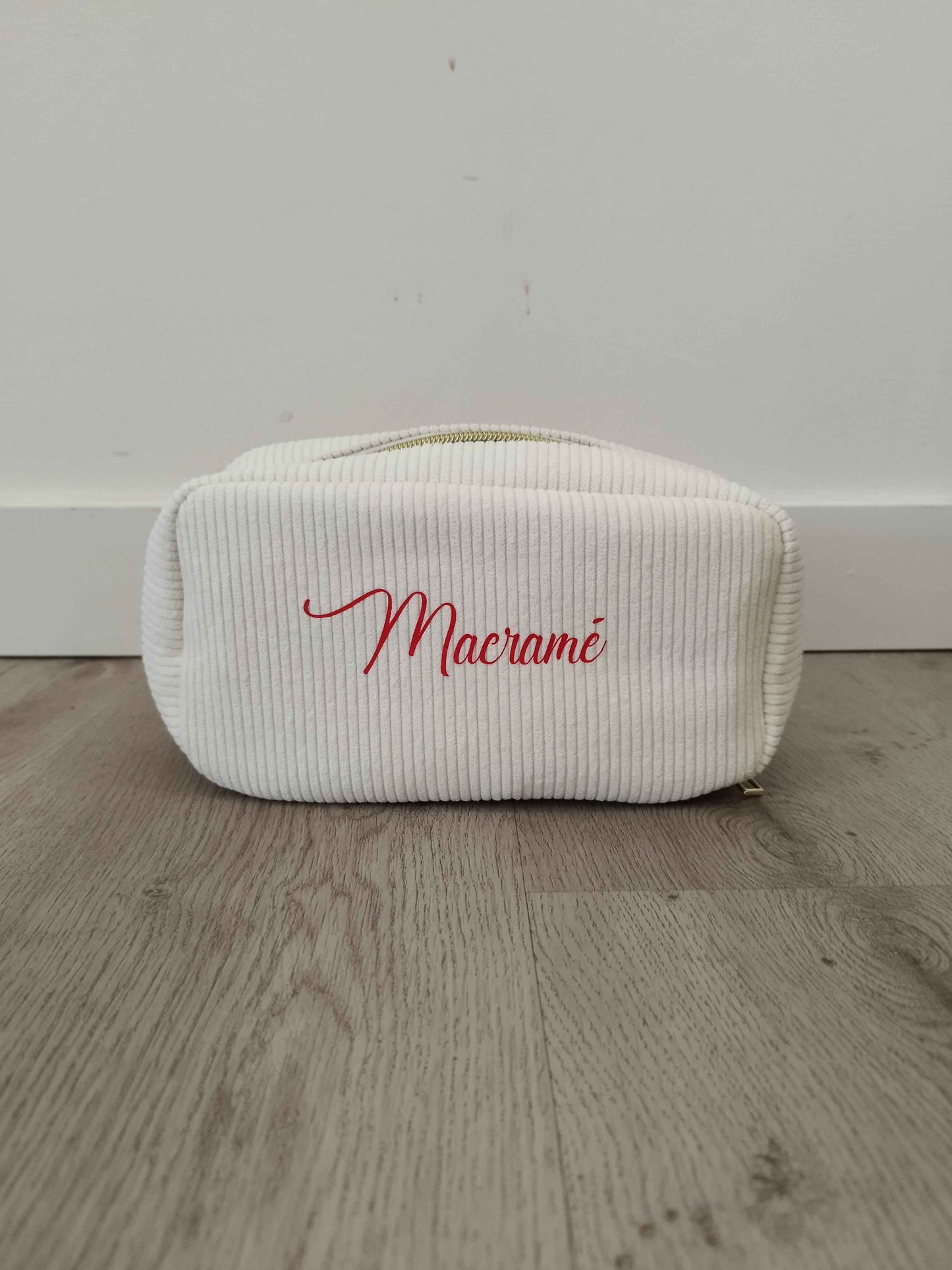 Trousse velours personnalisée