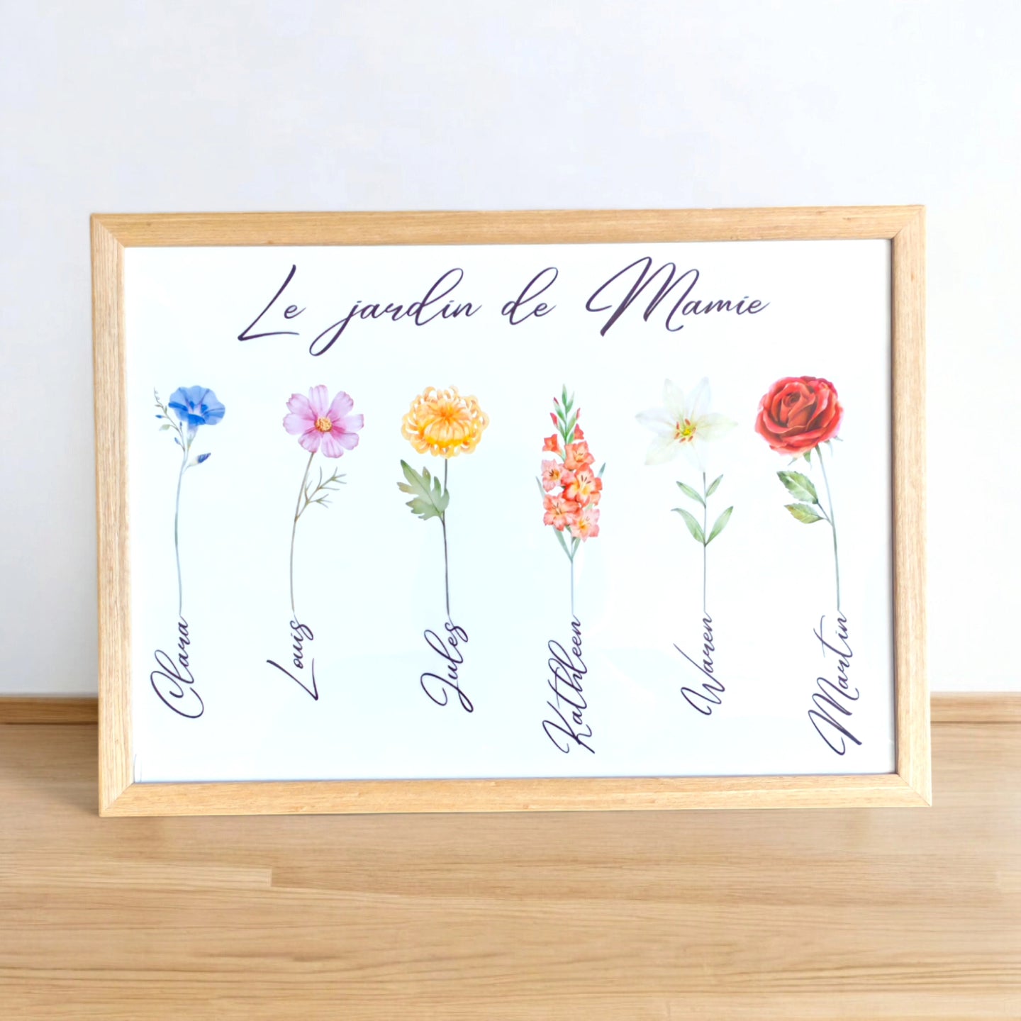 Cadre fleuri