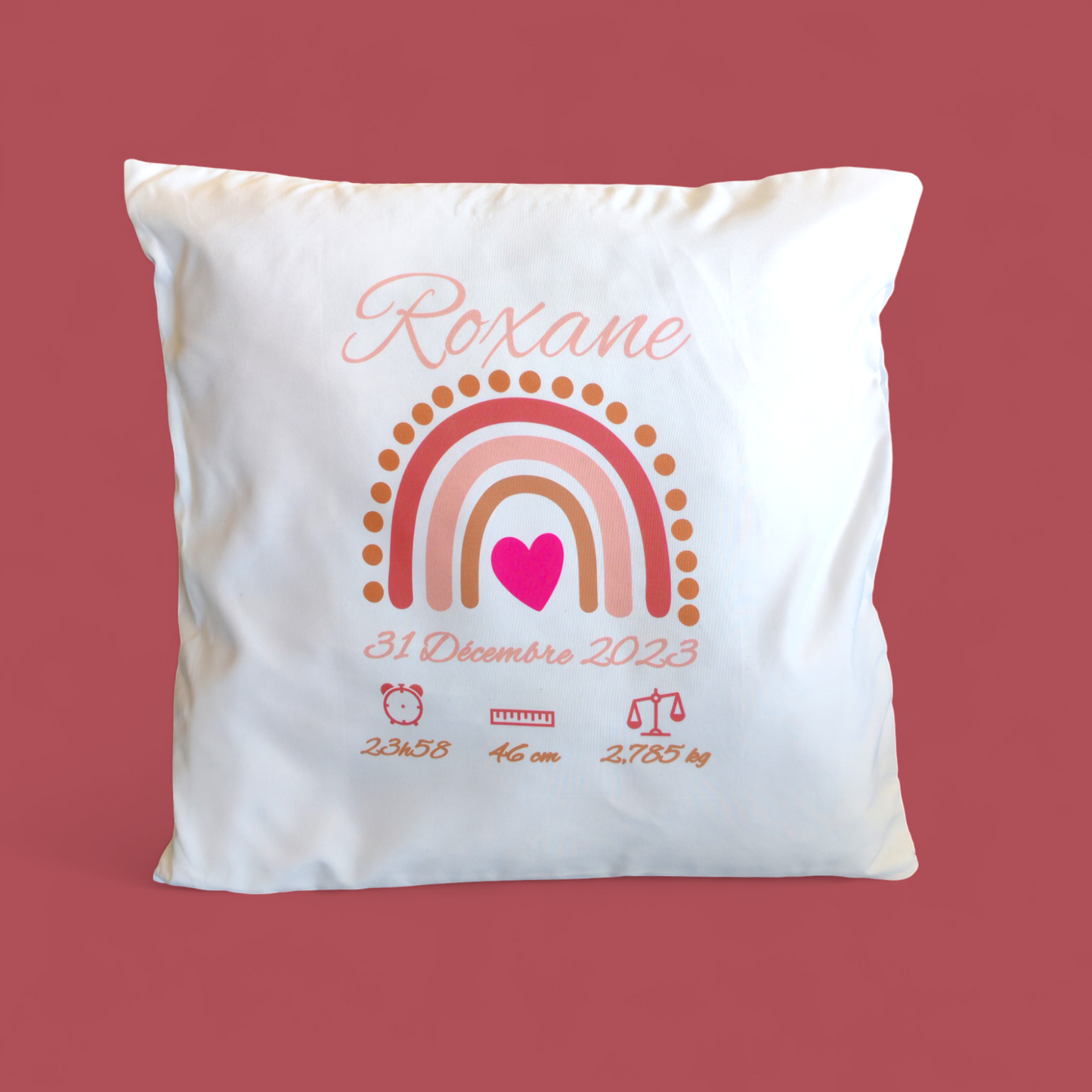 Coussin 40 x 40 personnalisé