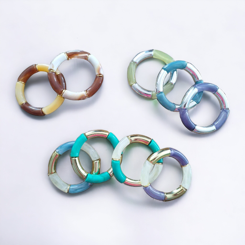 Bracelet Jonc Acrylique
