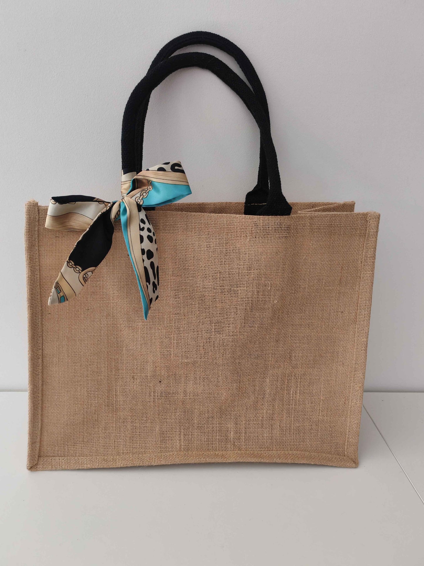 Sac en jute anses noirs