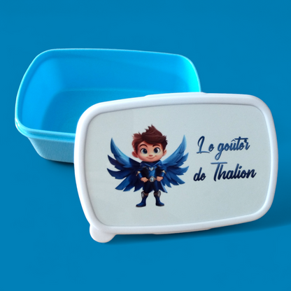 Boîte à goûter personnalisée