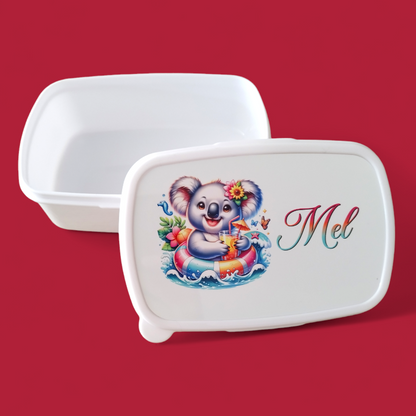 Boîte à goûter personnalisée