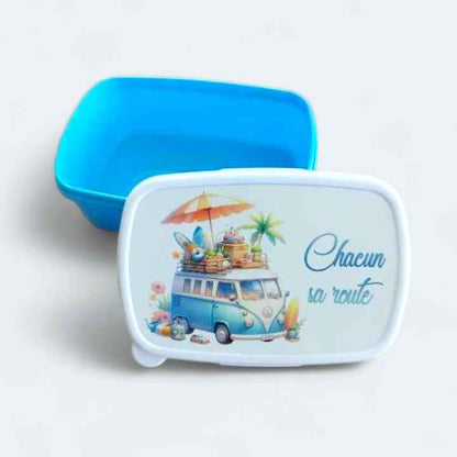 Boîte à goûter personnalisée