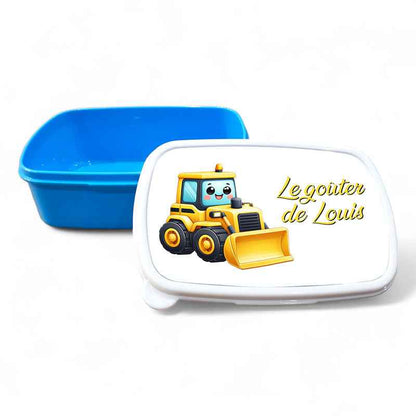 Boîte à goûter personnalisée