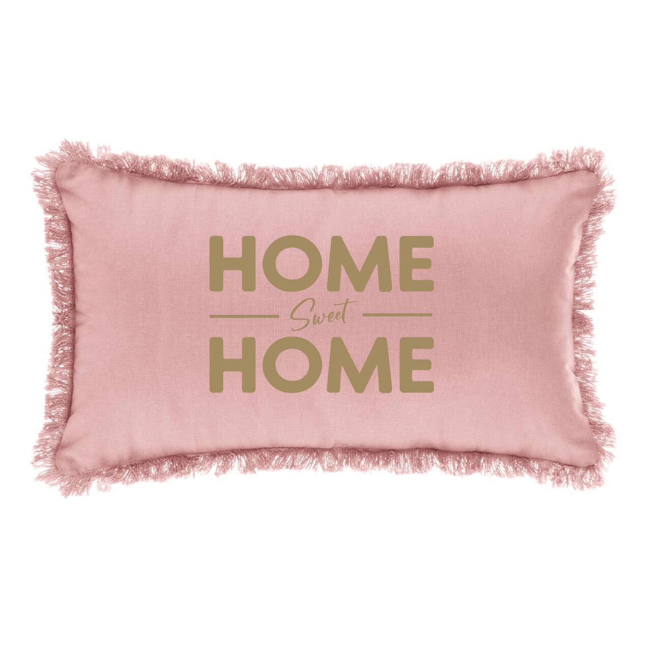 Coussin à frange
