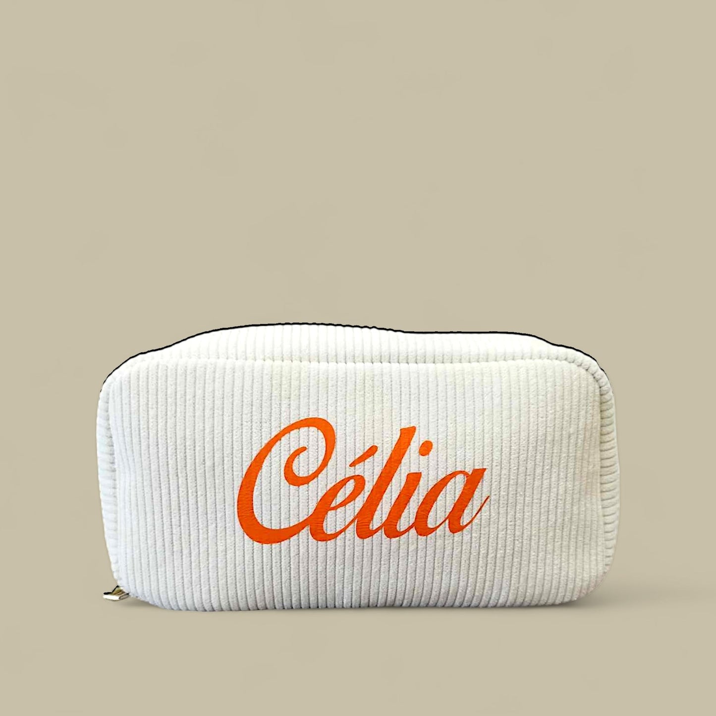 Trousse velours personnalisée