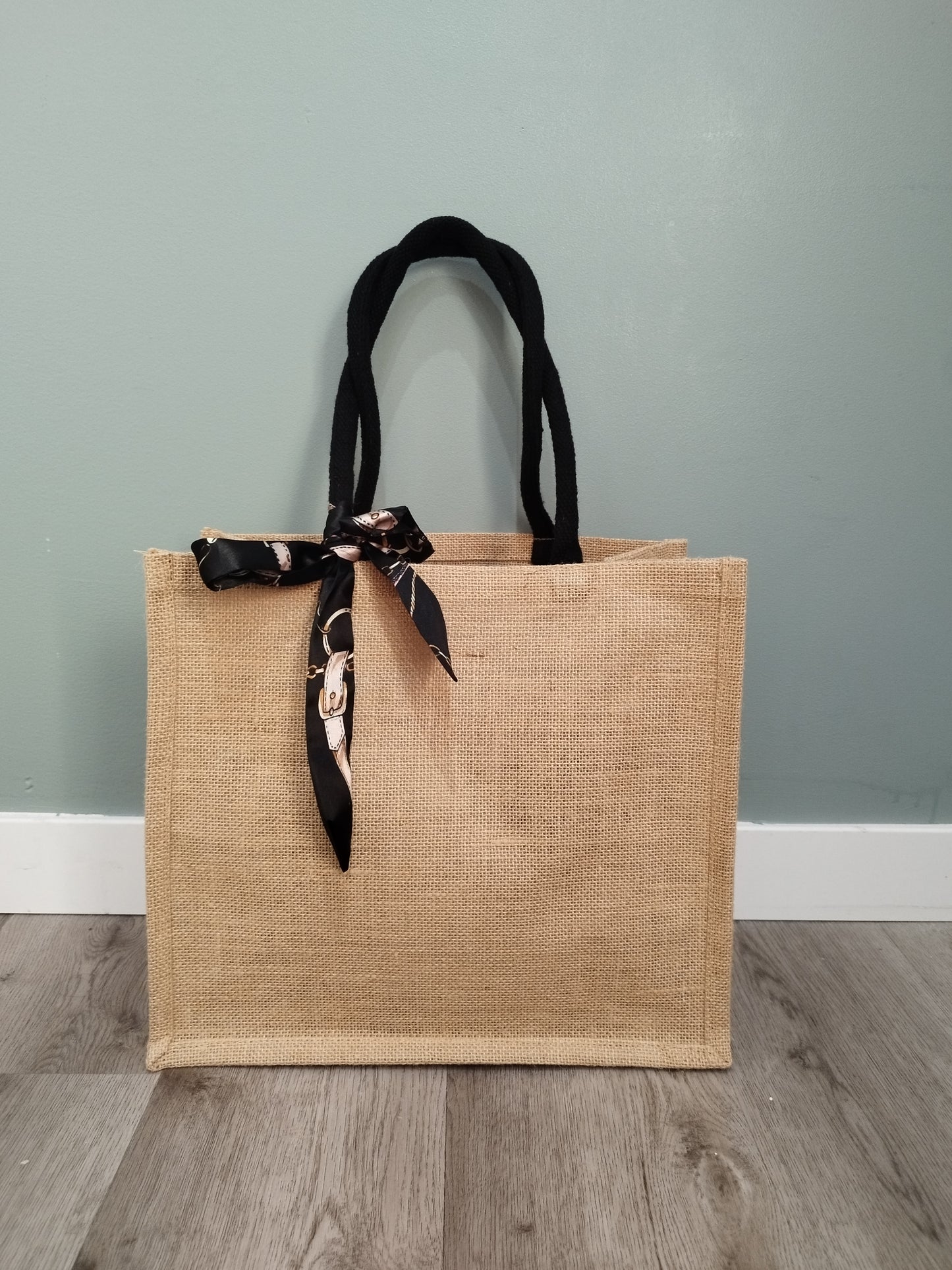 Sac en jute anses noirs