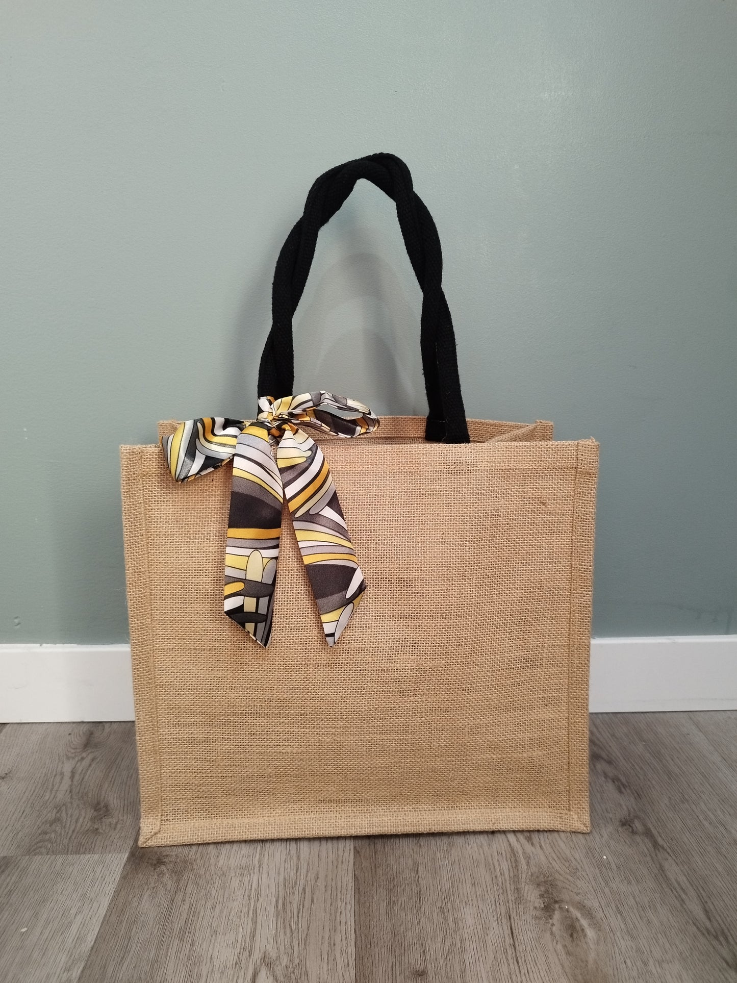 Sac en jute anses noirs