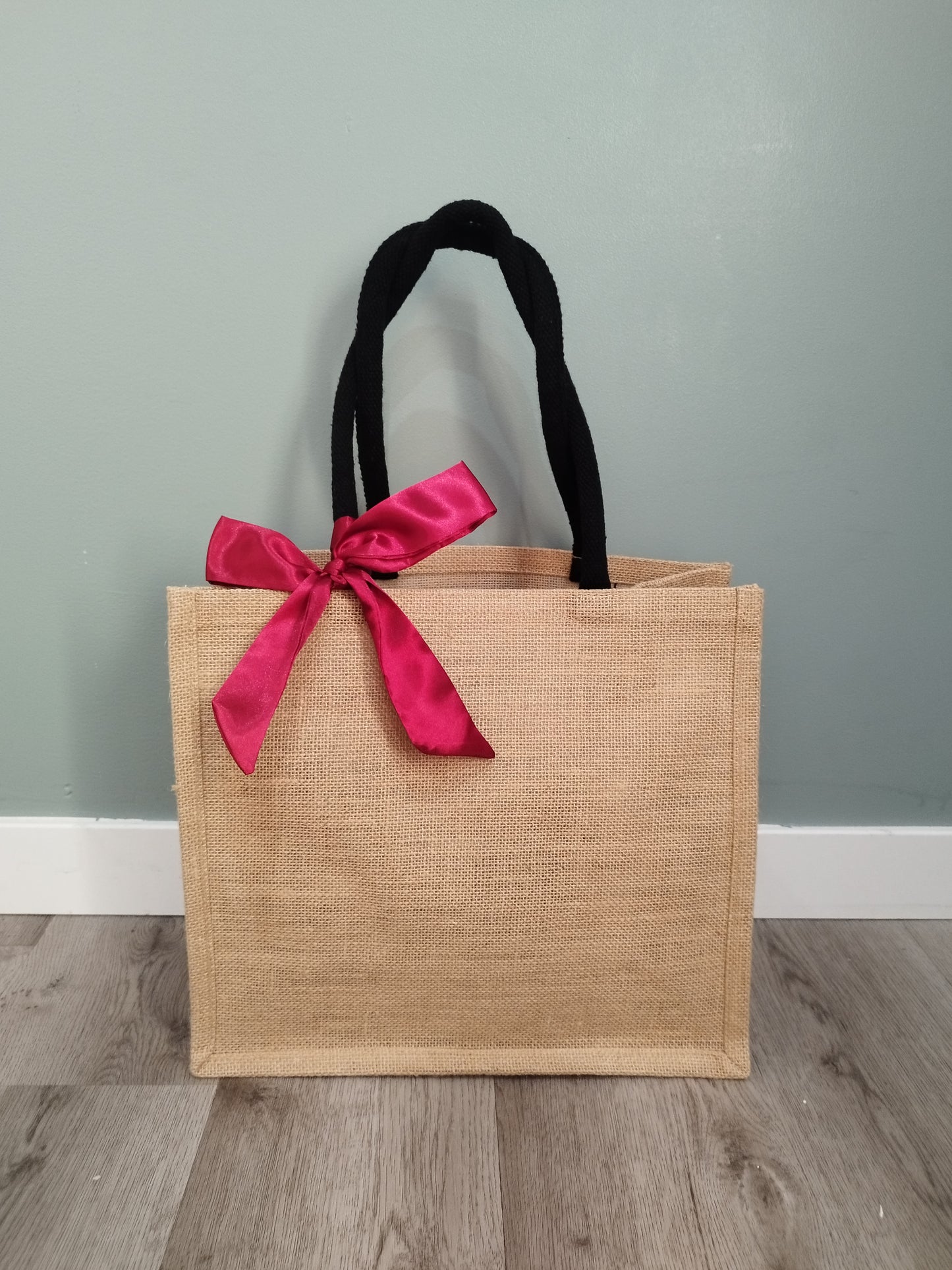 Sac en jute anses noirs