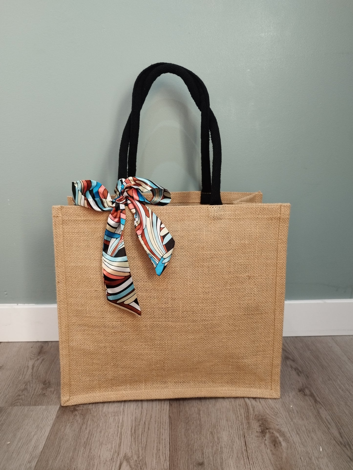 Sac en jute anses noirs
