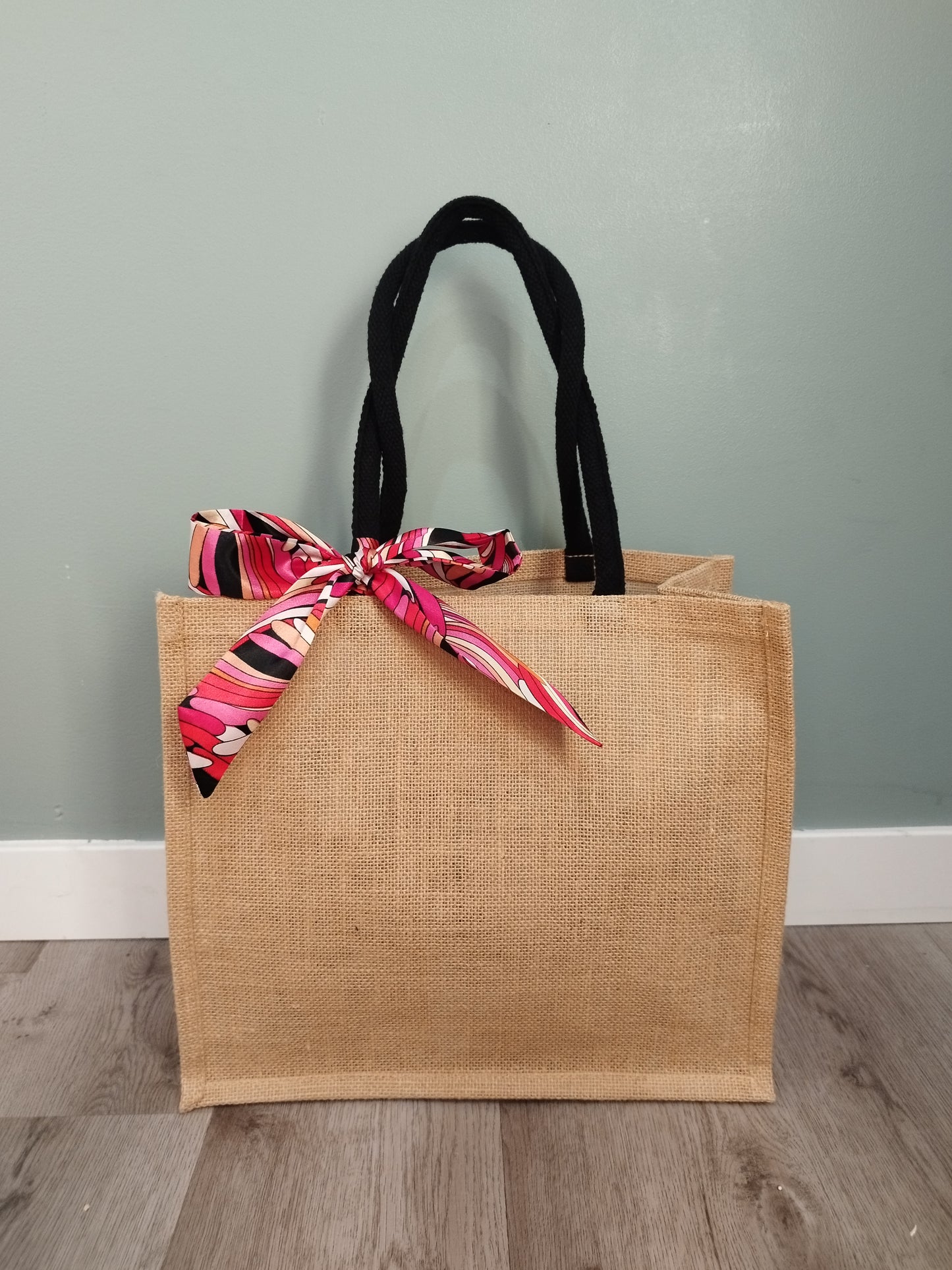 Sac en jute anses noirs