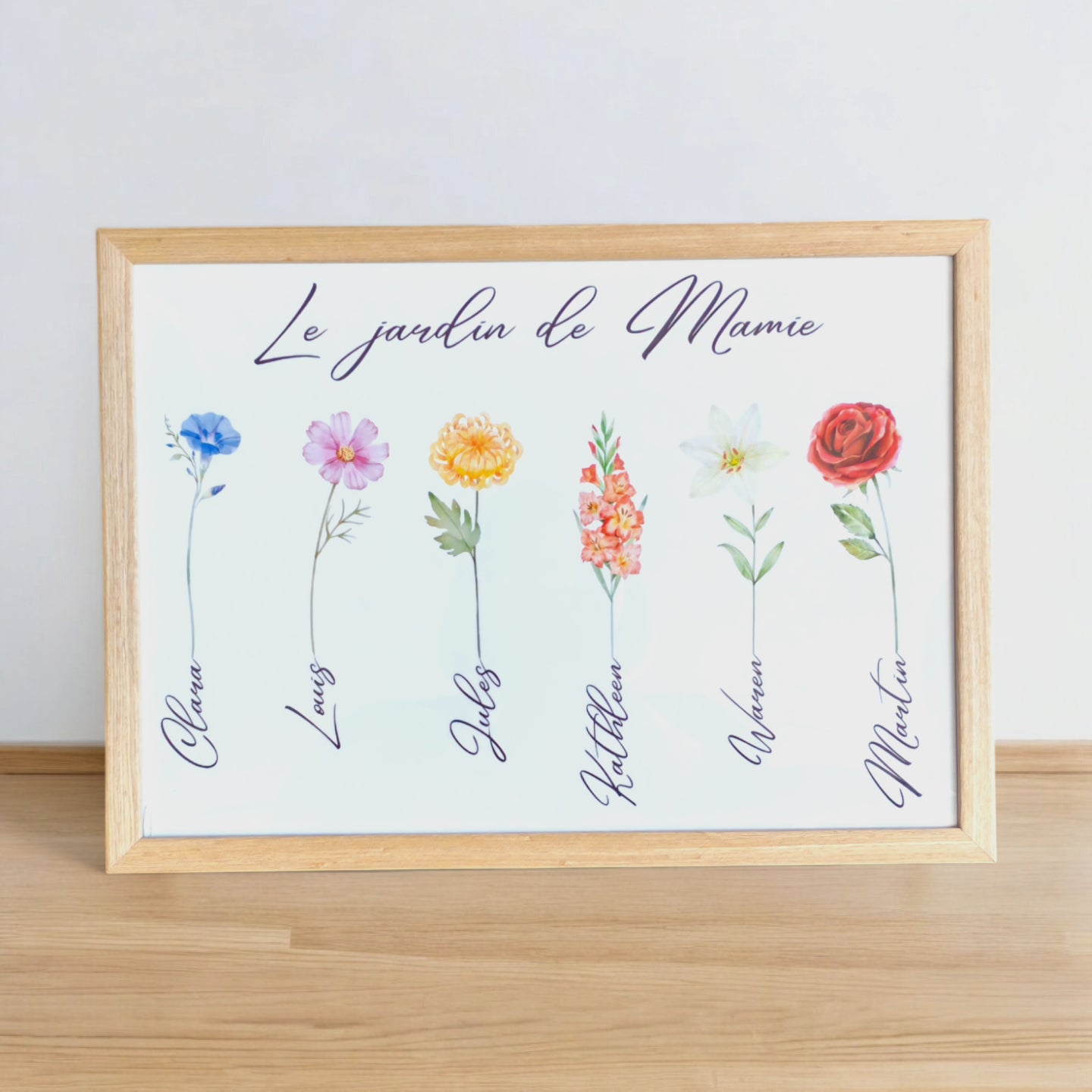 Cadre fleuri