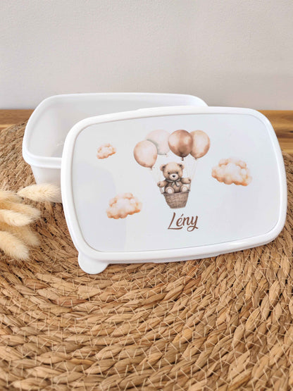 Boîte à goûter personnalisée