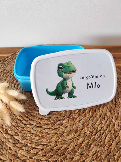 Boîte à goûter personnalisée