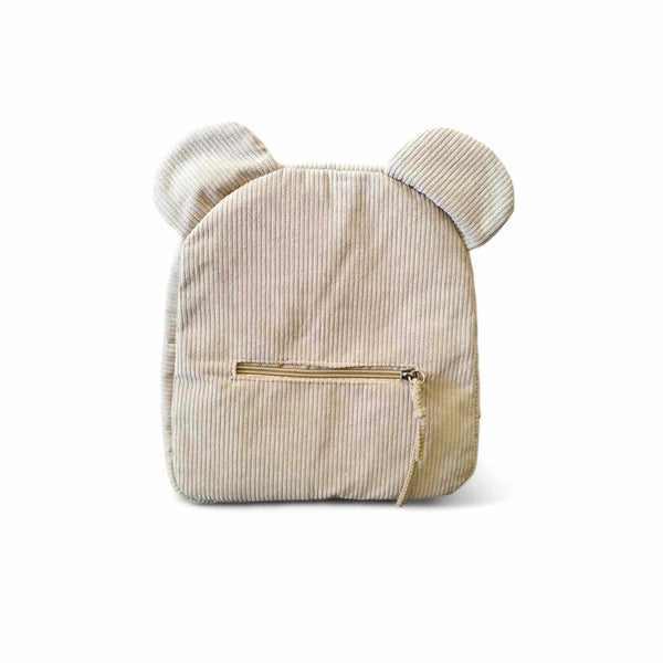 Sac à dos petit ours velours