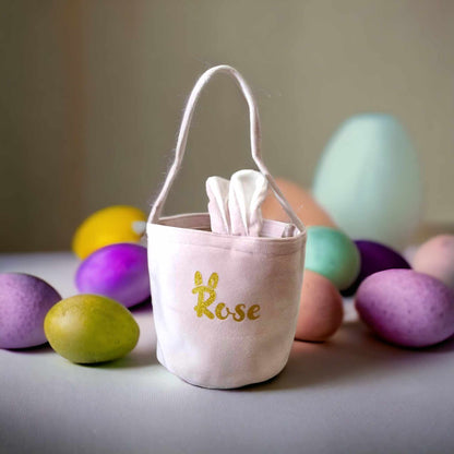 Petit panier lapin de Pâques