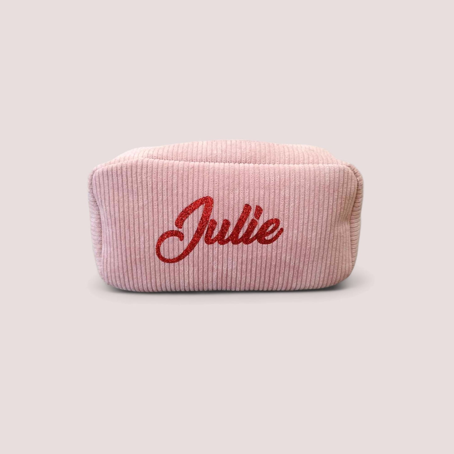 Trousse velours personnalisée