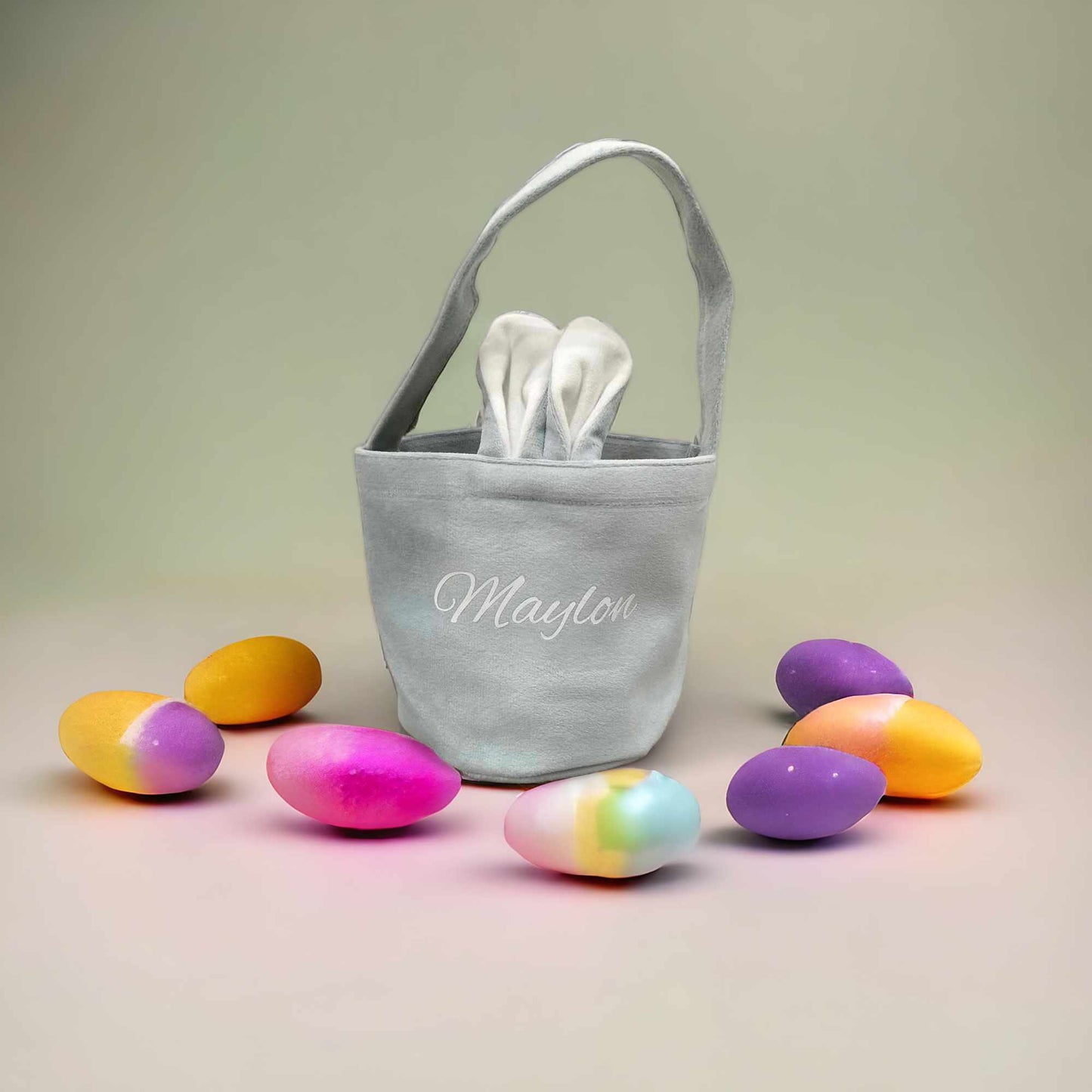 Petit panier lapin de Pâques