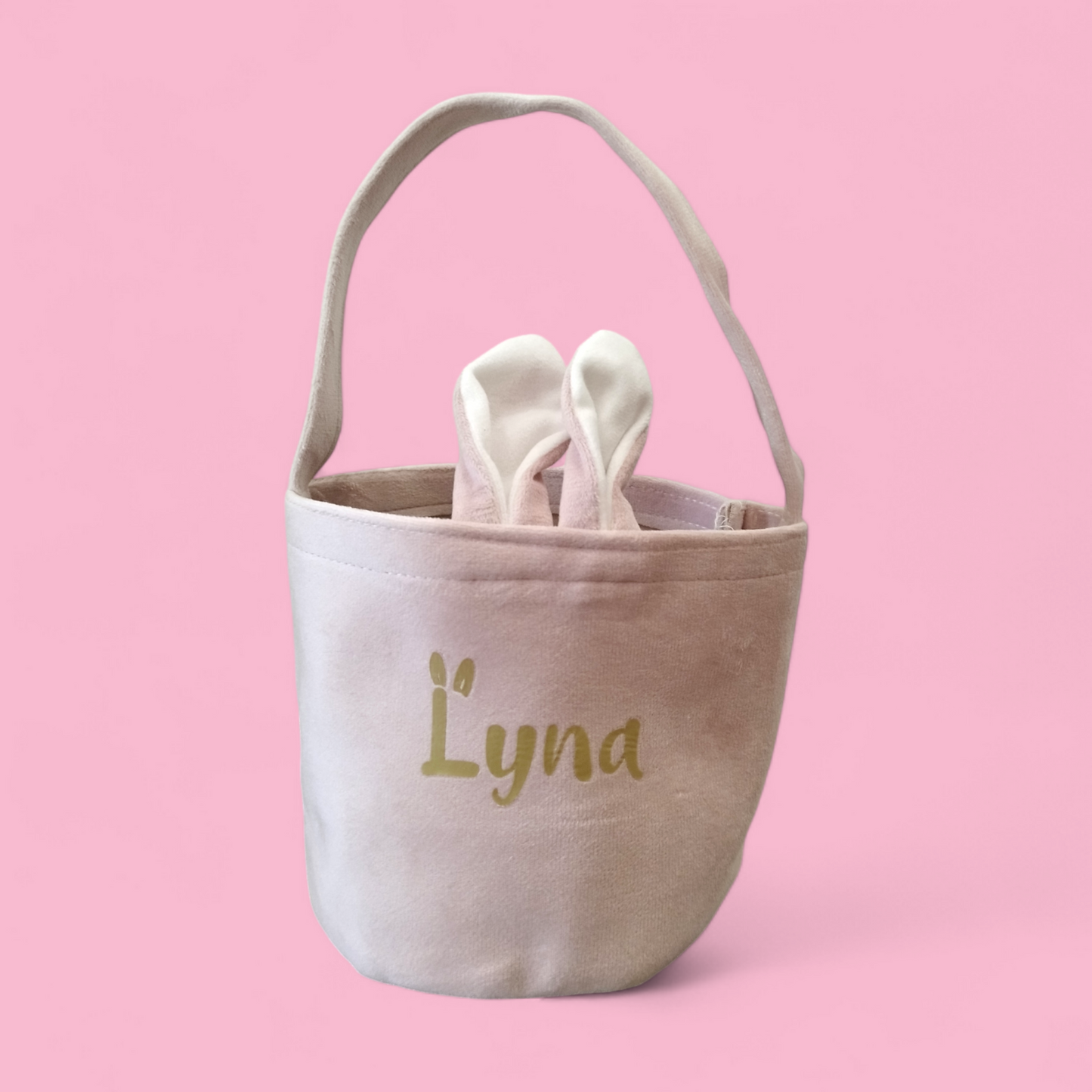 Petit panier lapin de Pâques