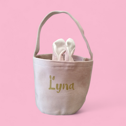 Petit panier lapin de Pâques