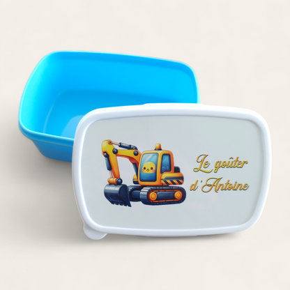 Boîte à goûter personnalisée