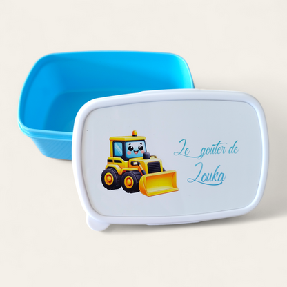 Boîte à goûter personnalisée