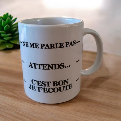 Mug Personnalisé Couronne de Fleurs
