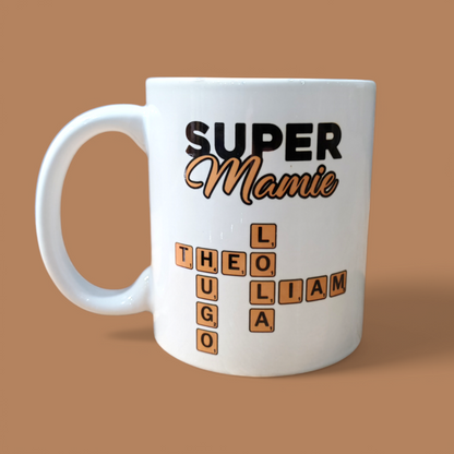 Mug Personnalisé Couronne de Fleurs