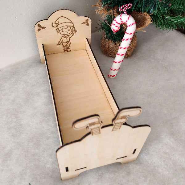 Lit du Lutin de Noël Personnalisable