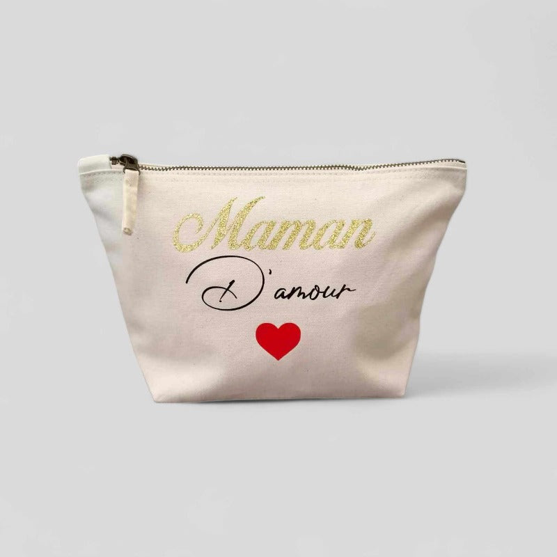 Trousse en coton personnalisée