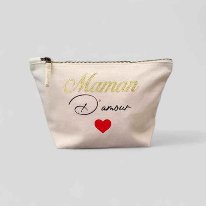 Trousse en coton Naturel