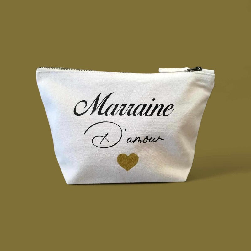 Trousse en coton personnalisée