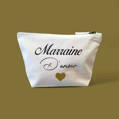 Trousse en coton Naturel