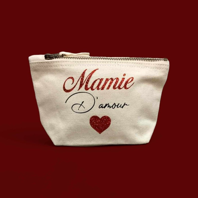 Trousse en coton personnalisée