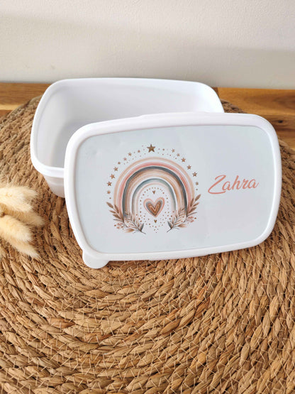 Boîte à goûter personnalisée