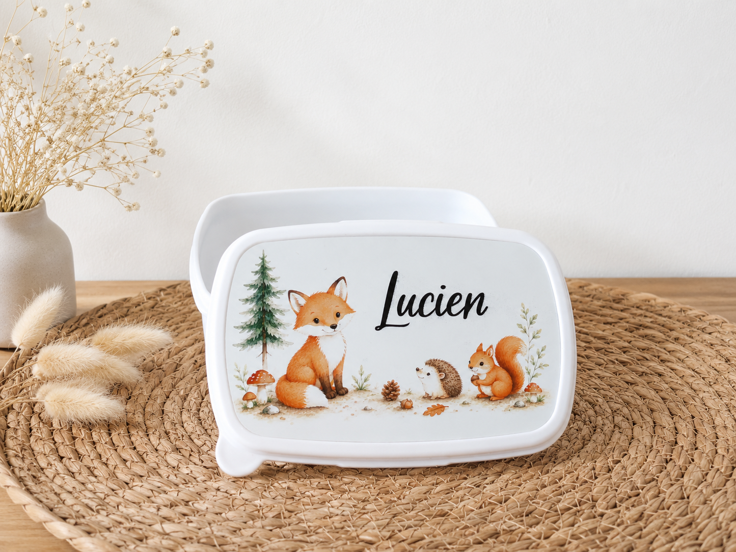 Boîte à goûter personnalisée
