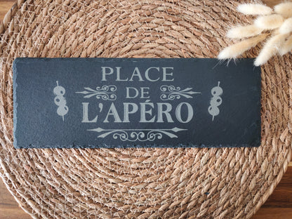 Plateau rectangulaire en ardoise