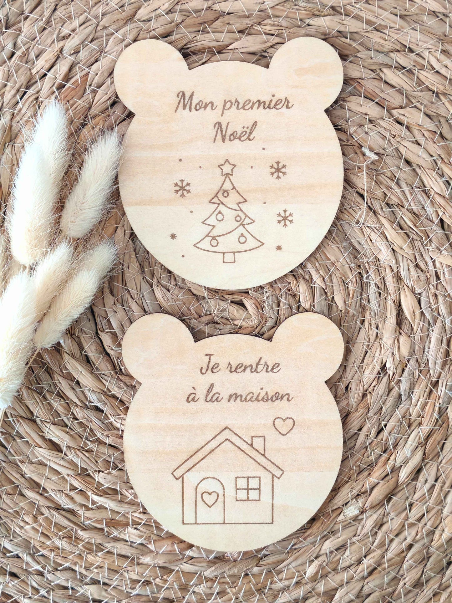 Cartes étapes bébé ourson