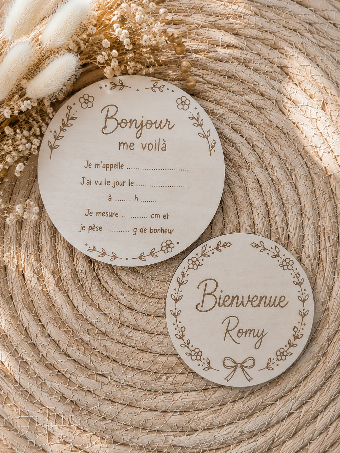 Plaque de naissance